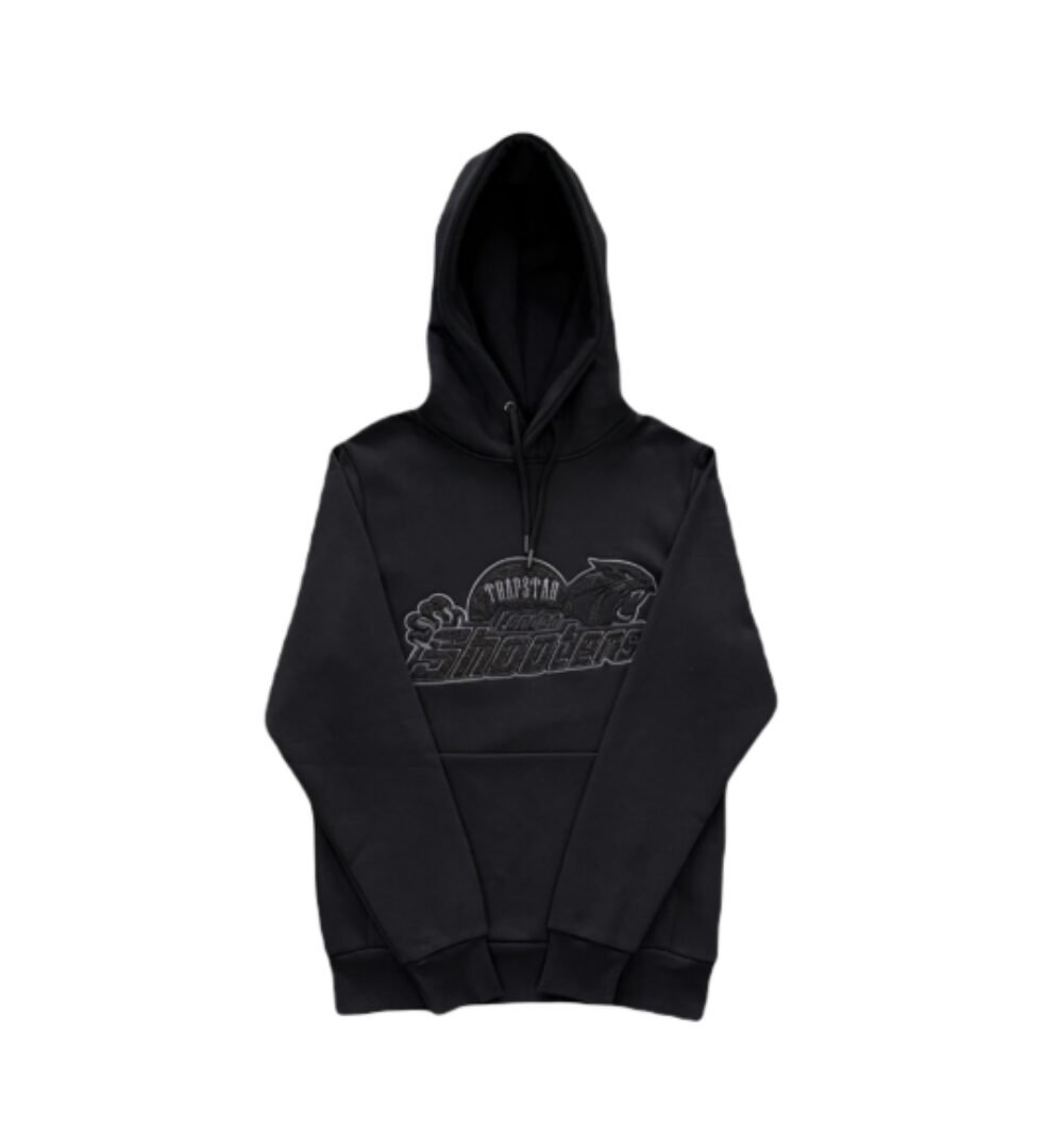 Embroidered Tracksuit Schwarz