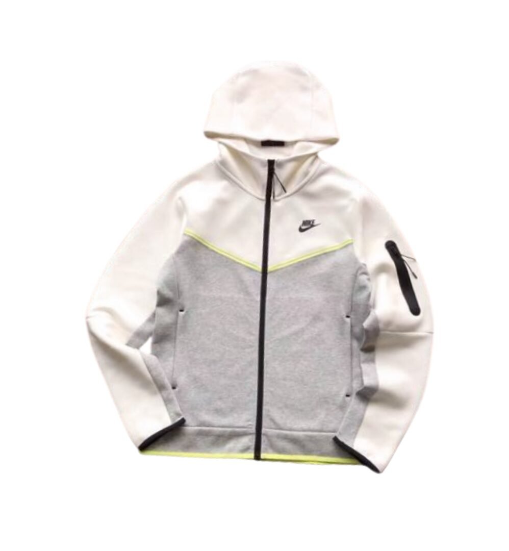 Tech Fleece full-zip Weiß