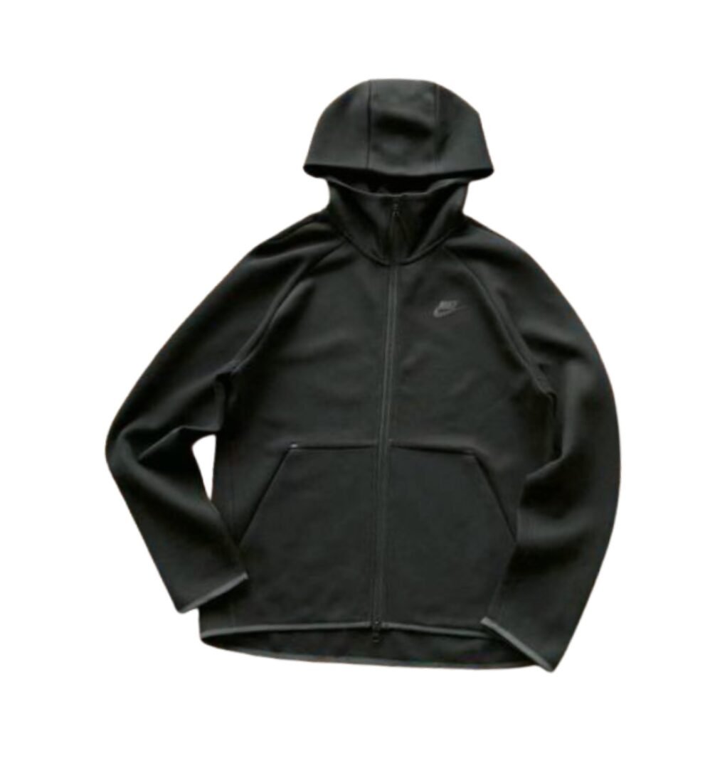 Tech Fleece full-zip Schwarz/Creme/Blau