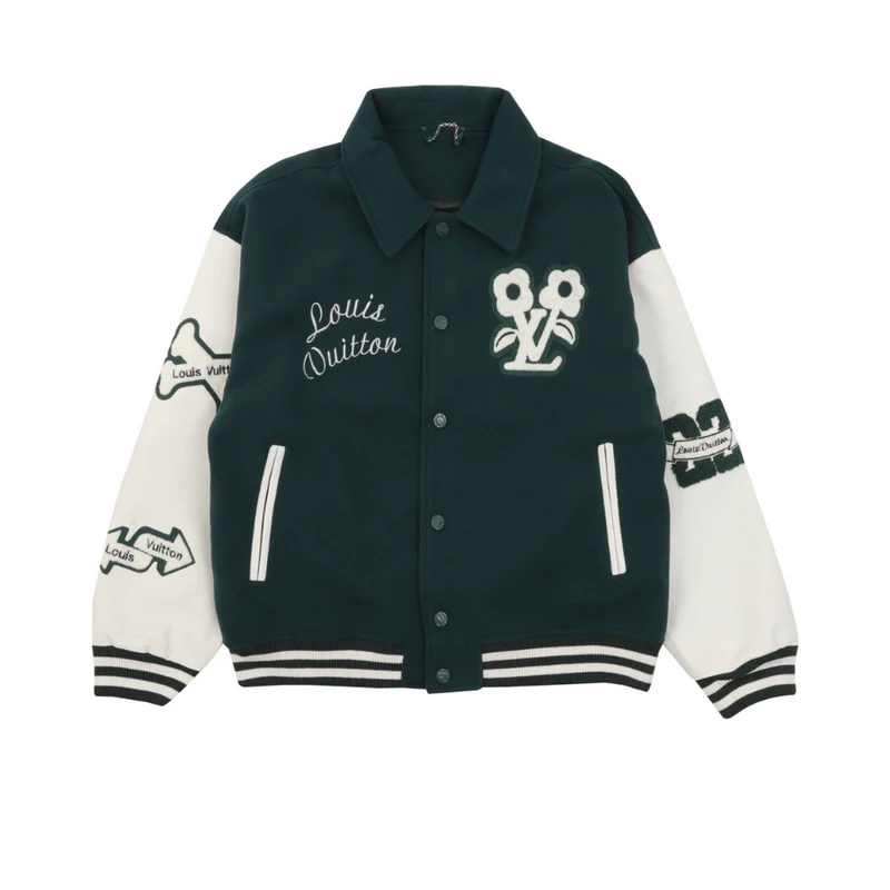 Varsity Leather Grün