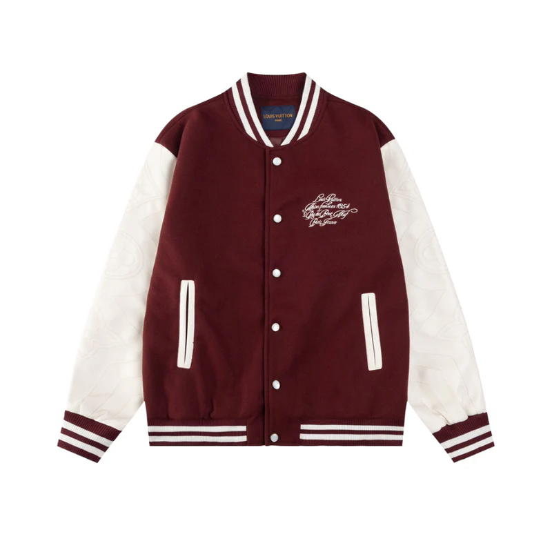 Varsity Leather Bordeaux