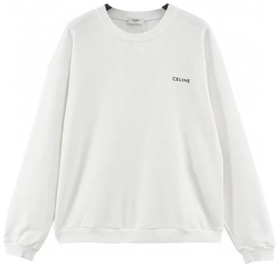 Logo-Print Stretch-Cotton Weiß