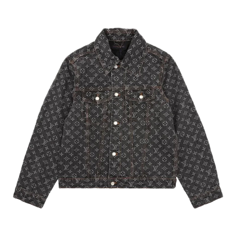 Monogram Jacquard Dunkelgrau