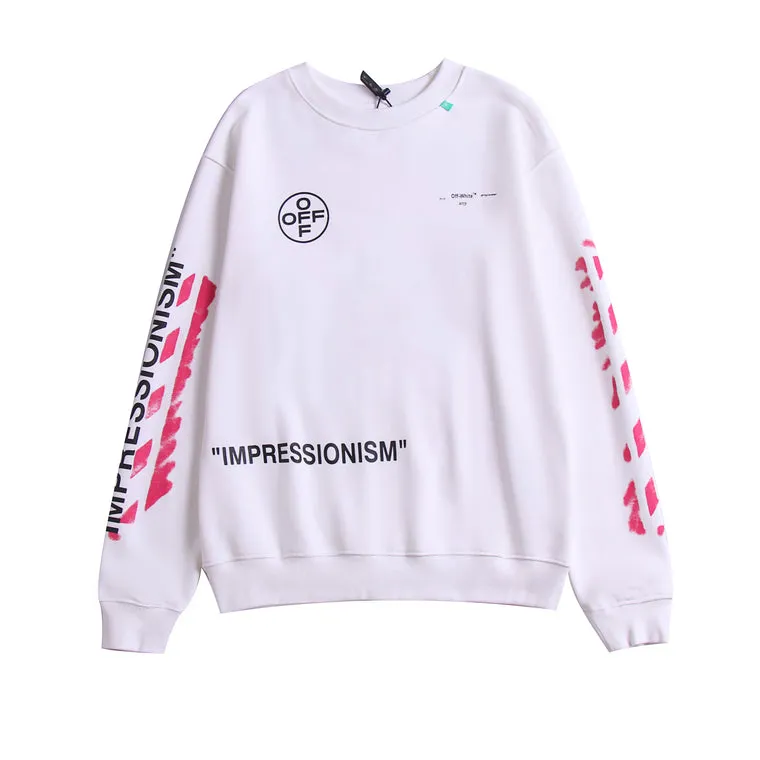 Slim Crew Neck Weiß