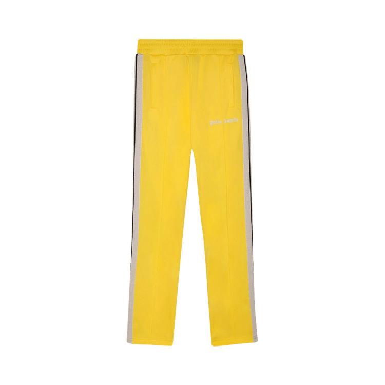 Logo-Print Loose-Fit Track Pant Gelb