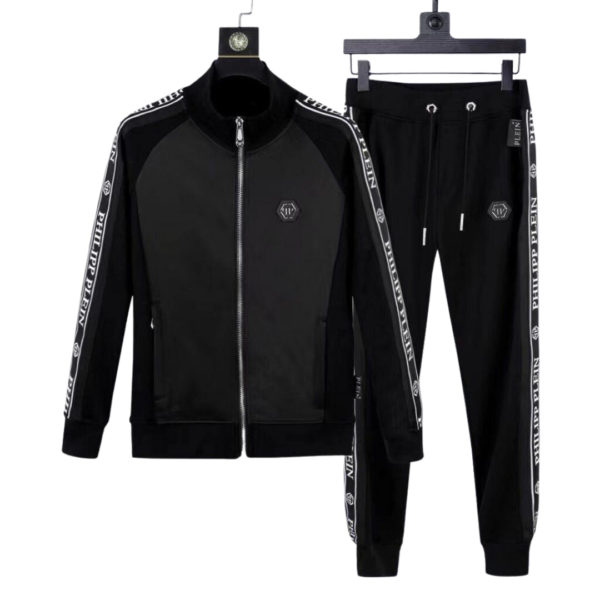 Logo Taping Sleeves Schwarz