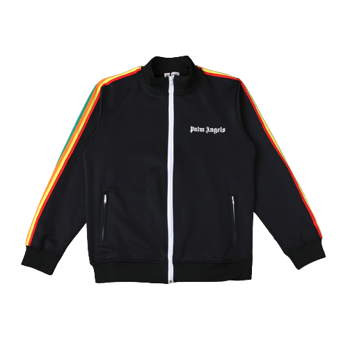 Classic Track Jacket Schwarz/Orange