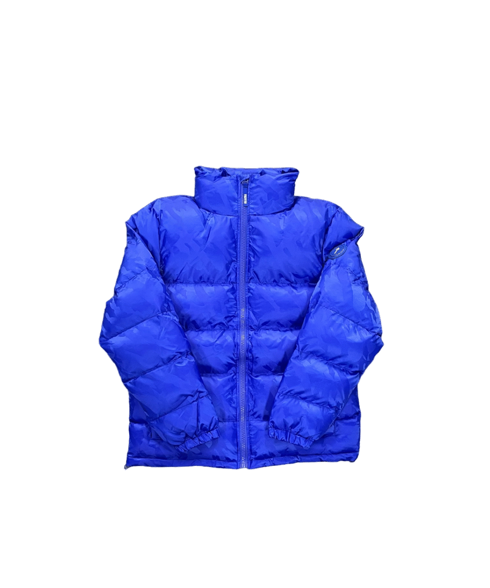 Jacquard Jacket Blau