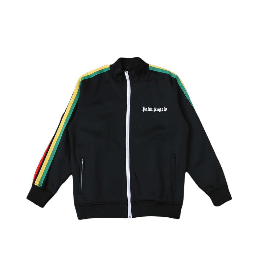 Classic Track Jacket Grün/Schwarz
